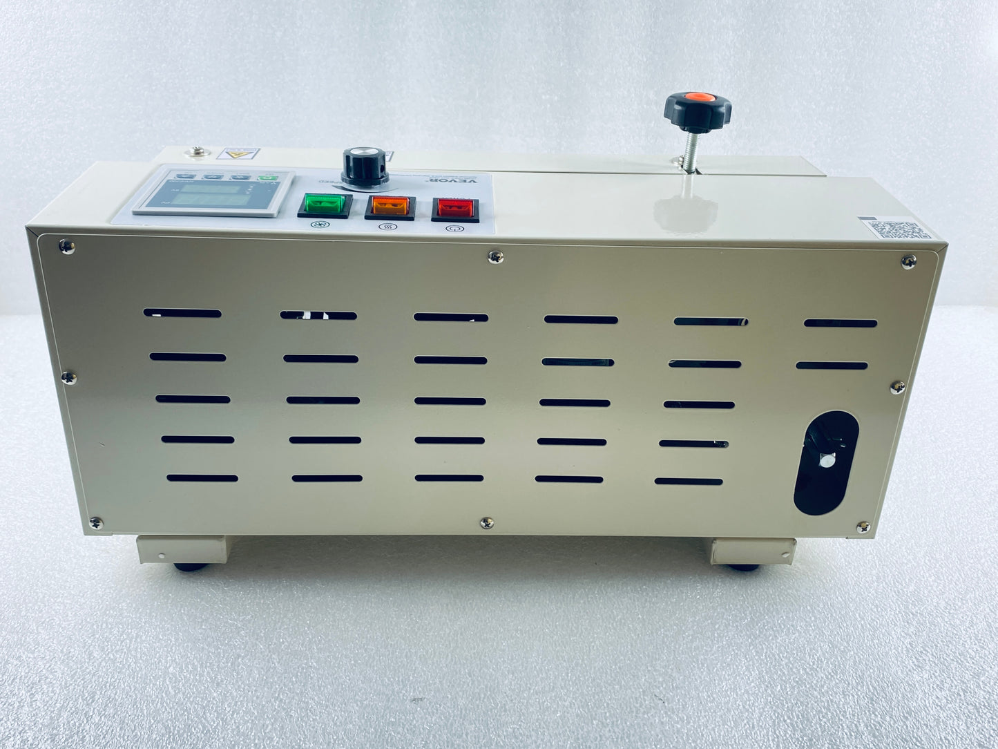 New Open Box VEVOR Continuous Bag Band Sealing Machine With Temperature Control