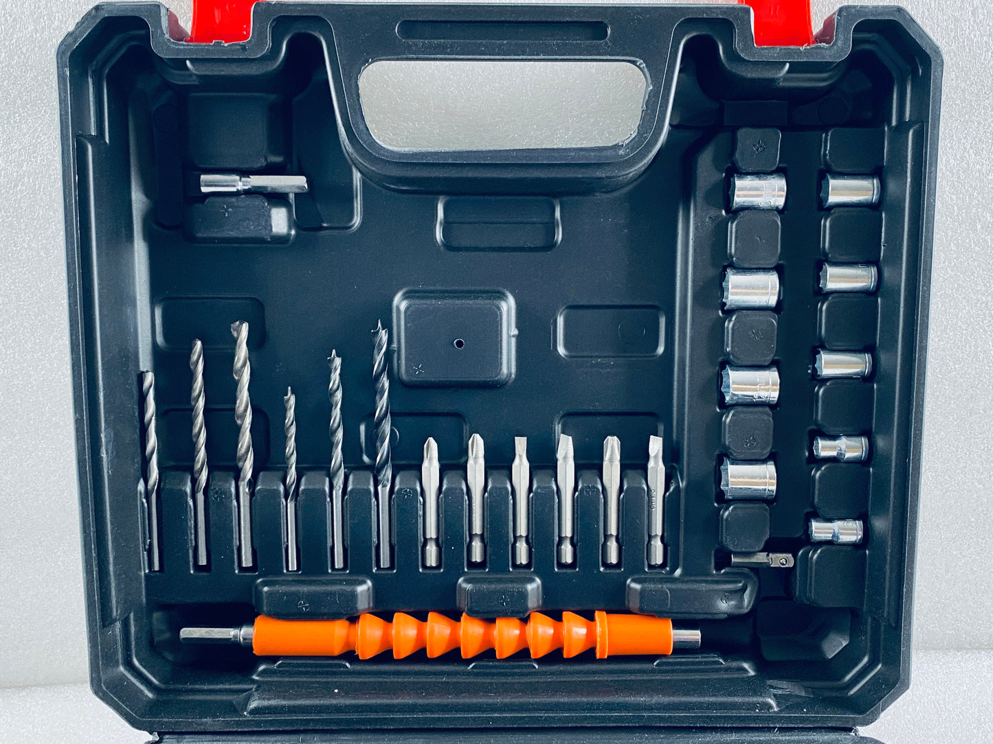New Other Xielaoban Hammer Drill With (2) Rechargeable 24V Batteries & Bits Kit