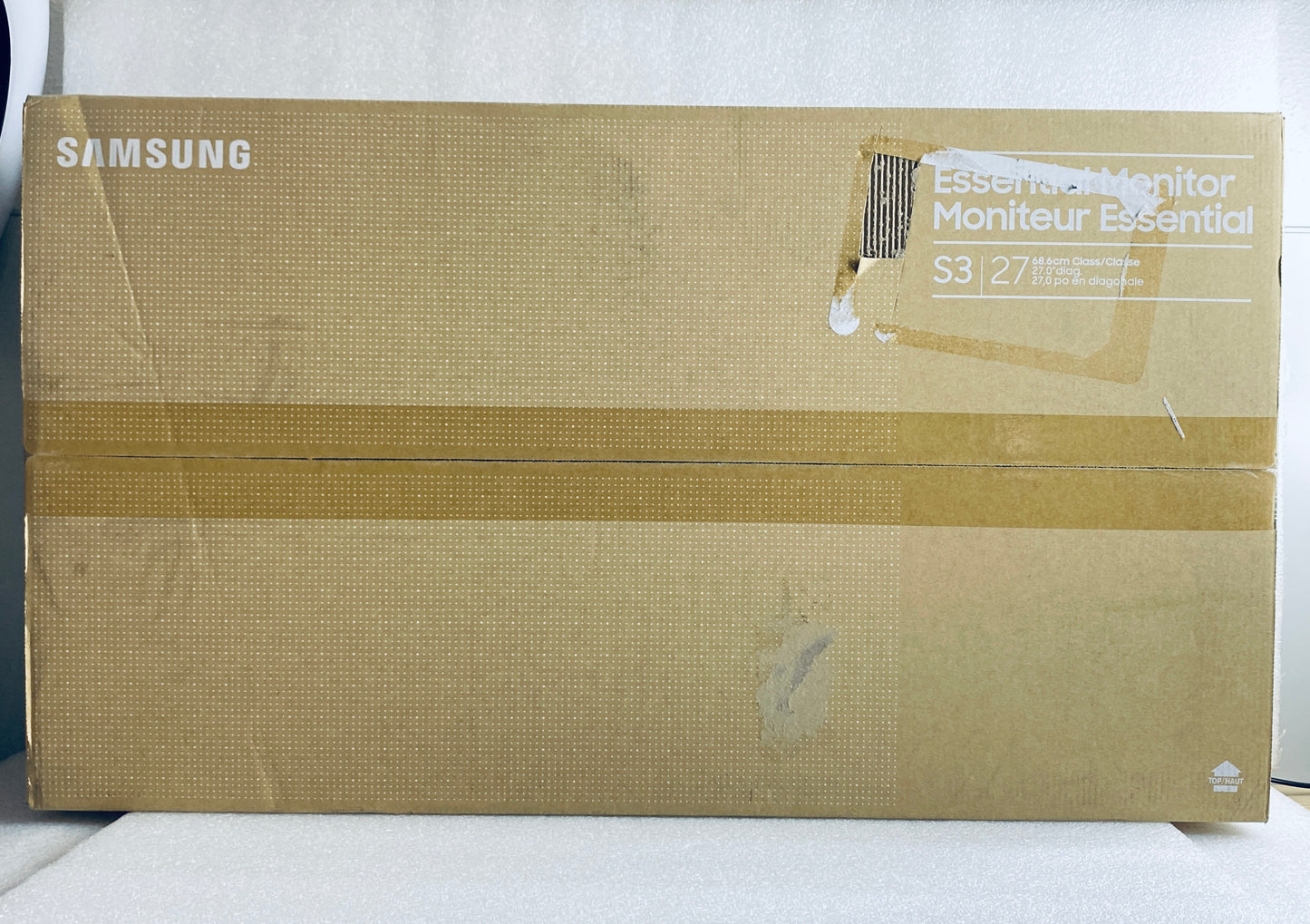 New Open Box Samsung 27” S3 FHD 100Hz Curved Gaming Monitor W/ Built-in Speakers