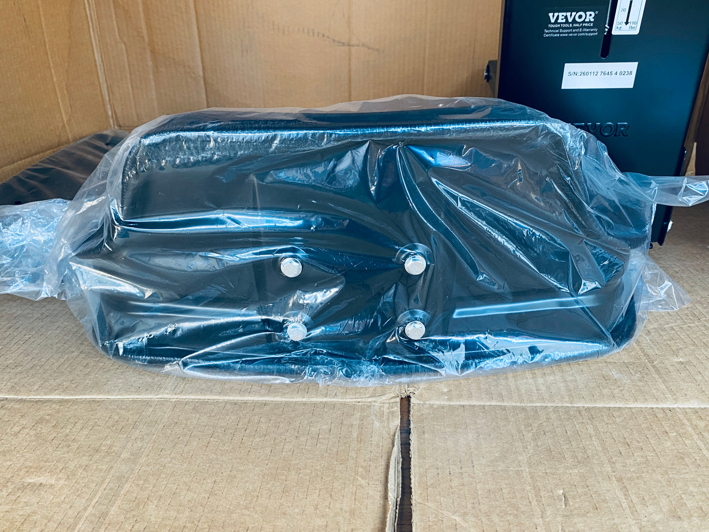 New Other VEVOR Universal Adjustable Forklift/Tractor Seat With Micro Switch, Black