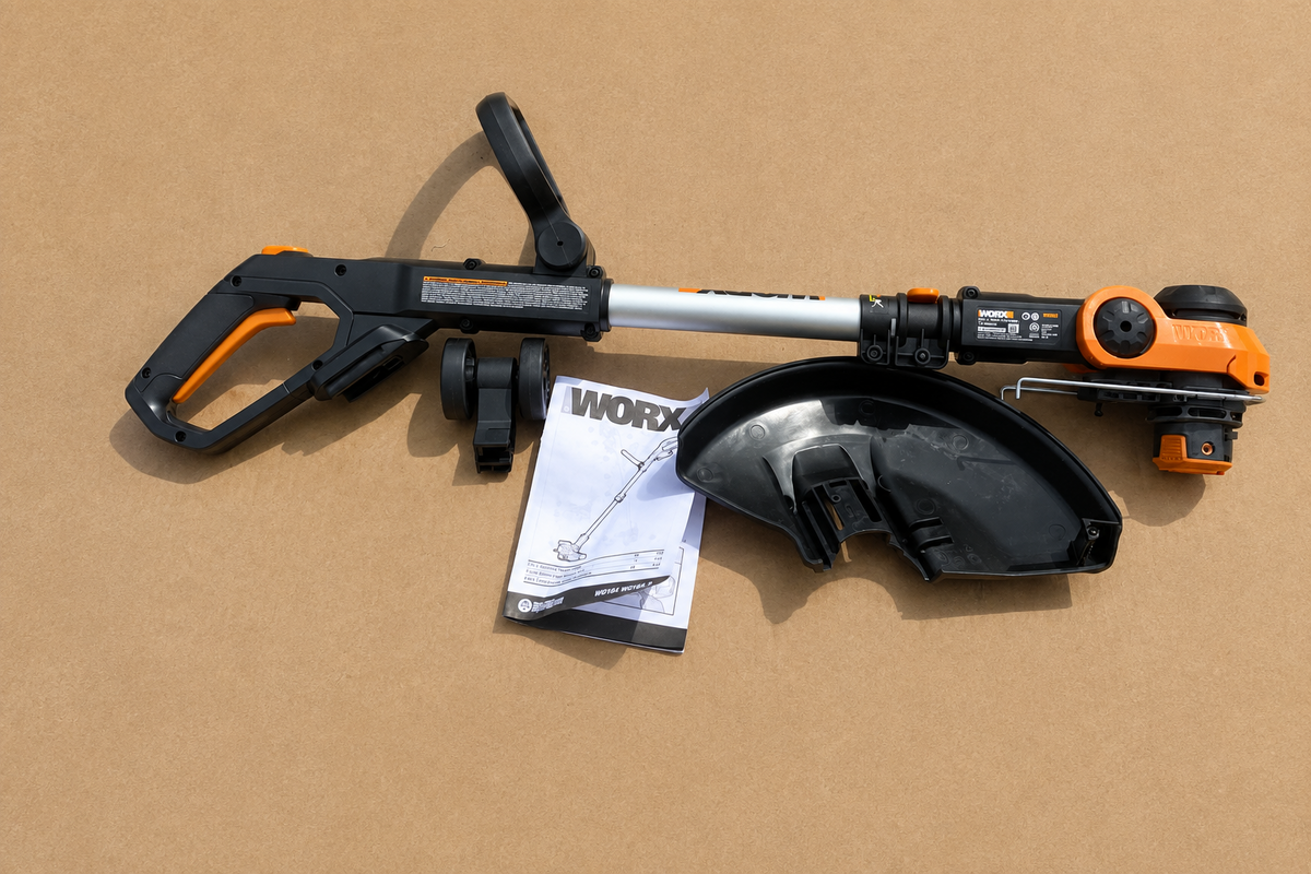 New Worx 20V 12" 2-in-1 Cordless String Trimmer & Electric Lawn Edger, WG163.9
