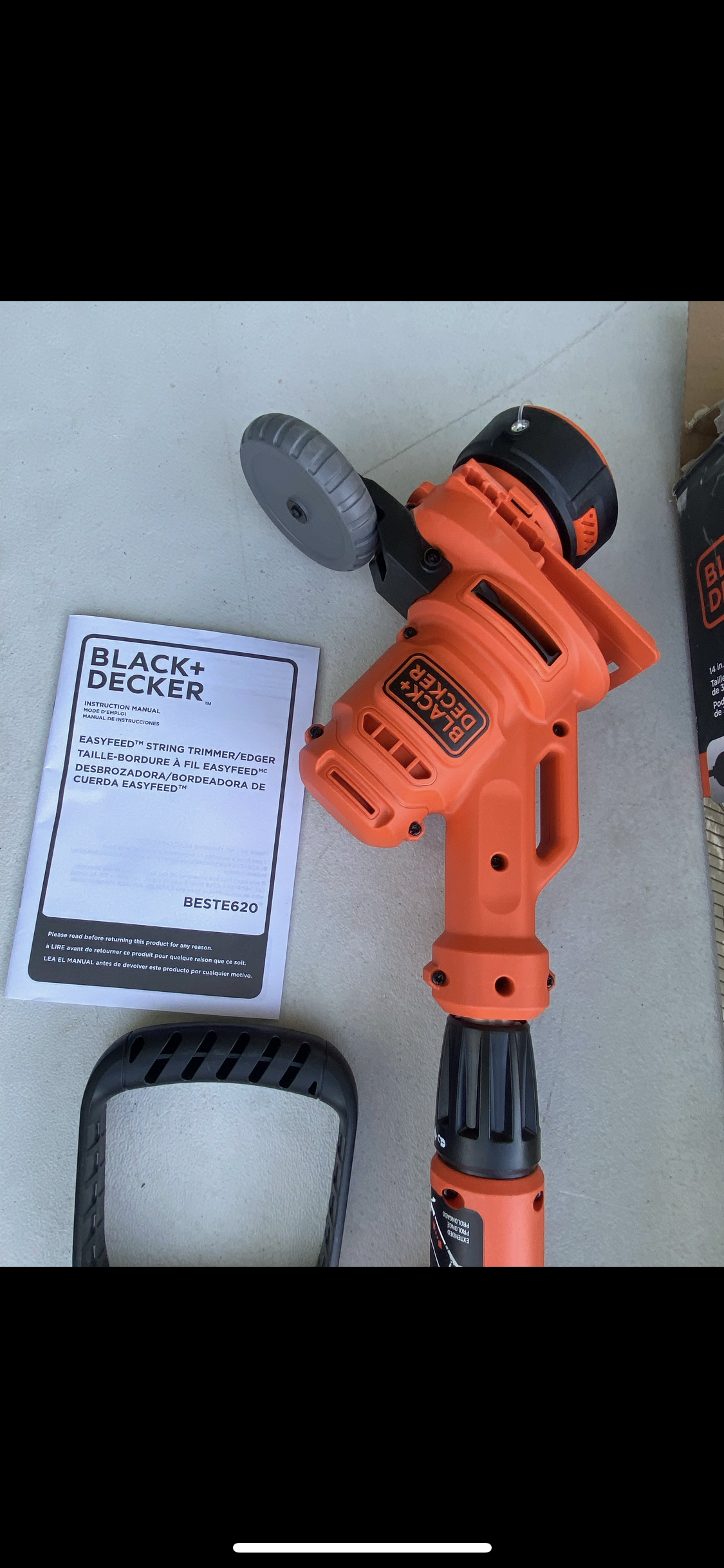 New Other Black & Decker 2In1 Auto Feed 6.5 Amp 14” String Trimmer/Lawn Edger