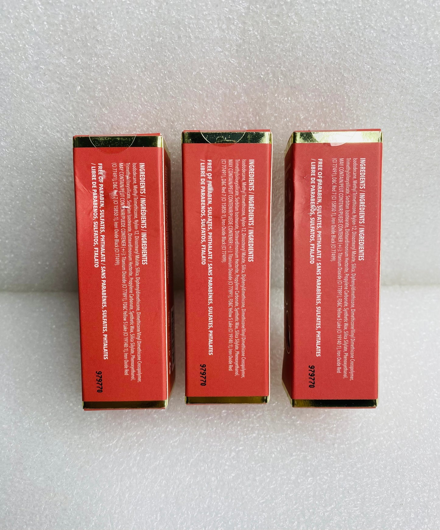 Lot Of 3 - New Moira Love Steady Liquid Blush Radiant Finish 02, 0.17 oz. Each