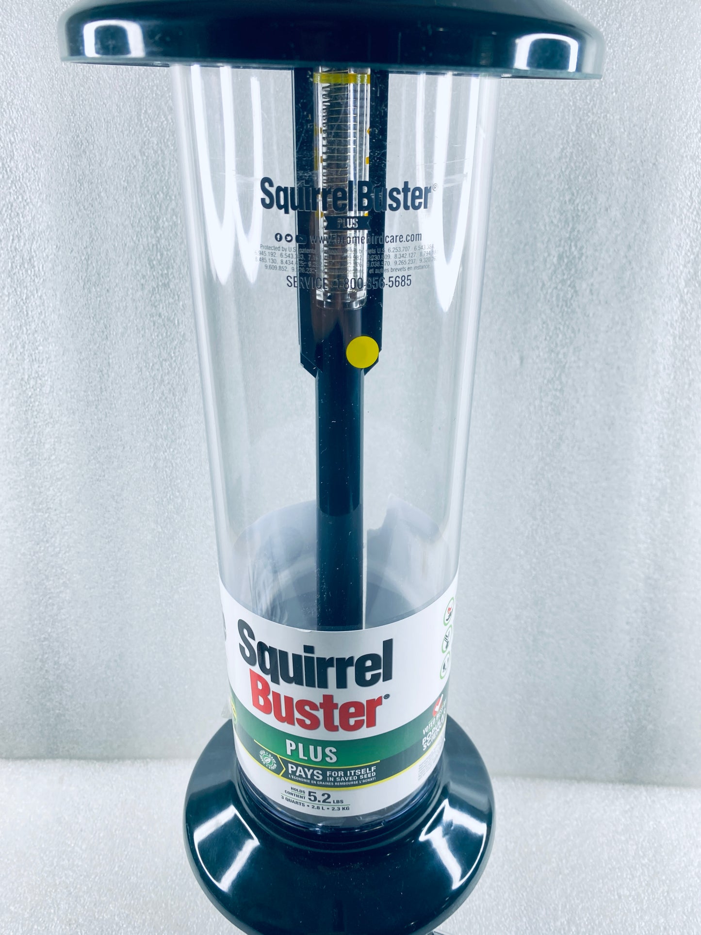 New Other Brome Squirrel Buster Plus Bird Feeder With 5.2lb. Capacity, Green