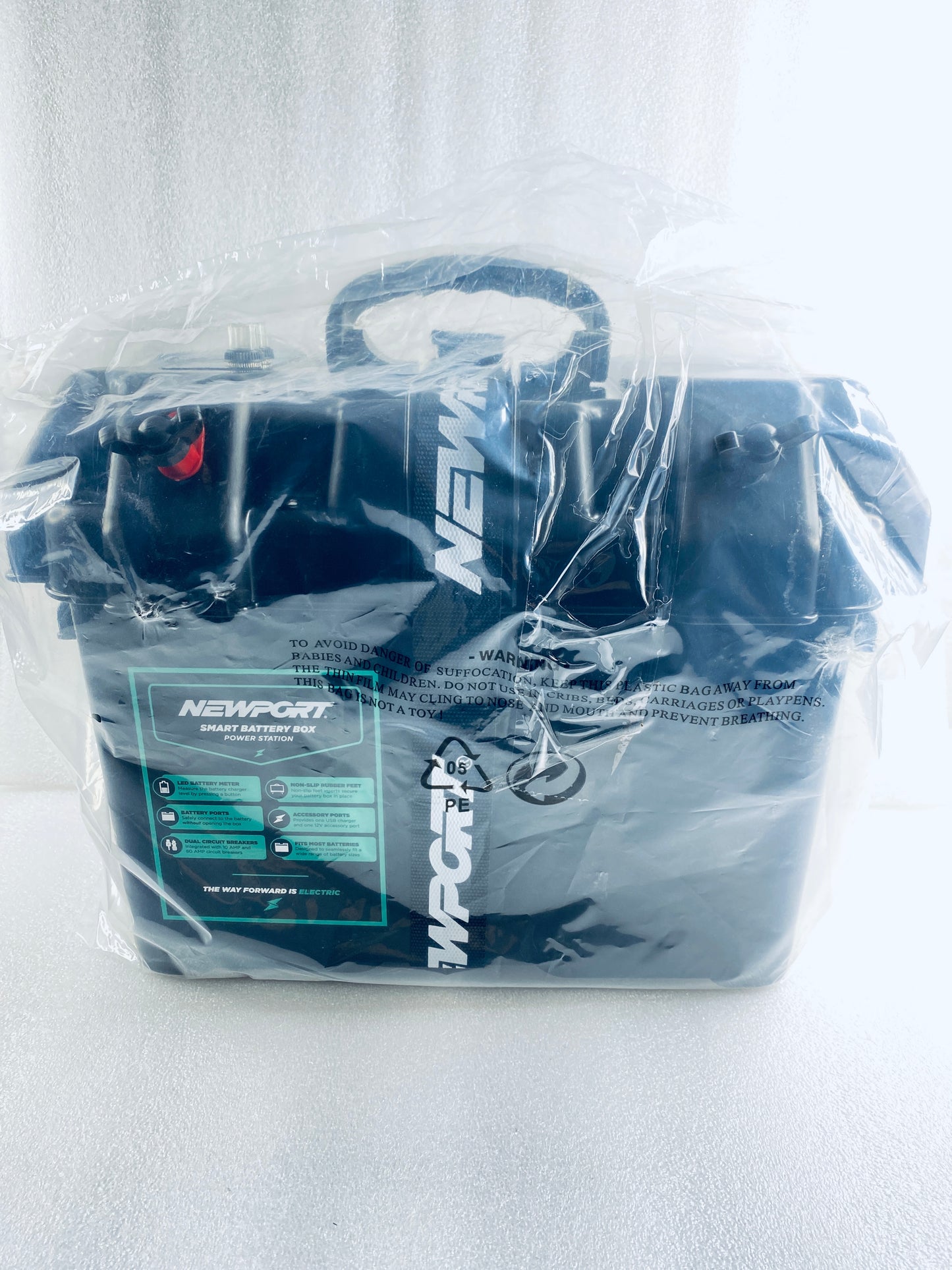 New Other Newport Smart Battery Box Power Station With USB & DC Ports, Black