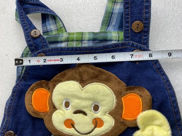 New Kidscool Space Size 3T Overall Denim, Blue