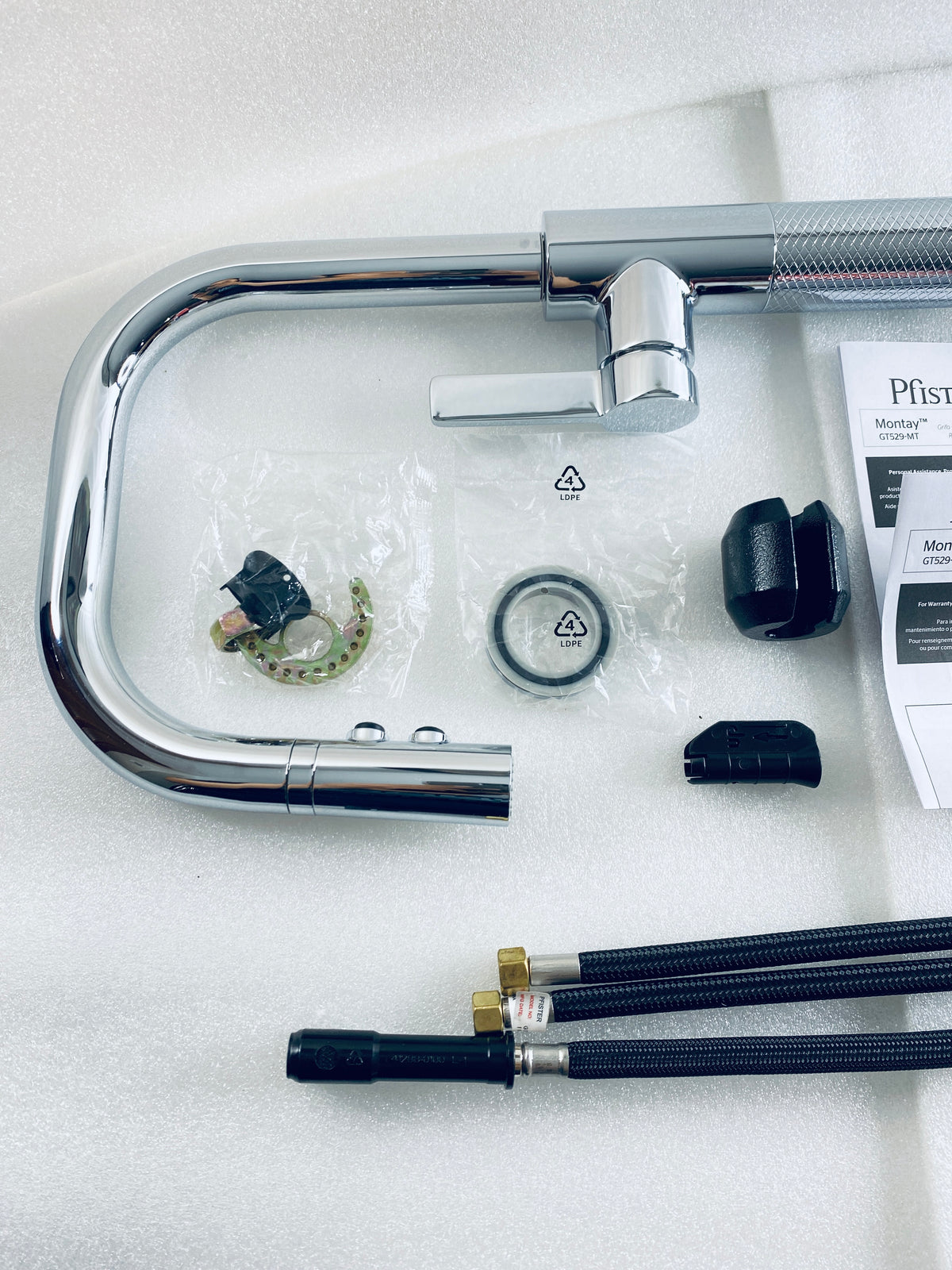 New Other Pfister 1-Handle Pull-Down Kitchen Faucet, Polished Chrome