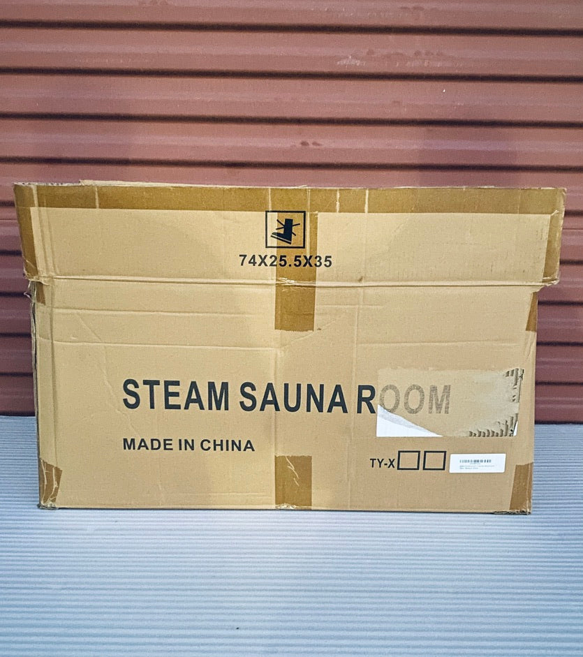 portable Steam Sauna Room, Red/Black