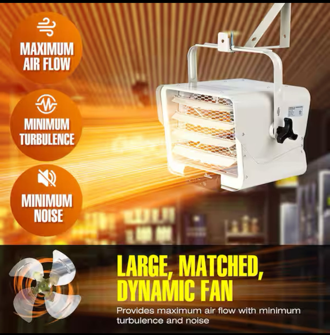 New Other - DR. Infrared Heater 7500W 240V Wall/Ceiling Mount Heater With Remote