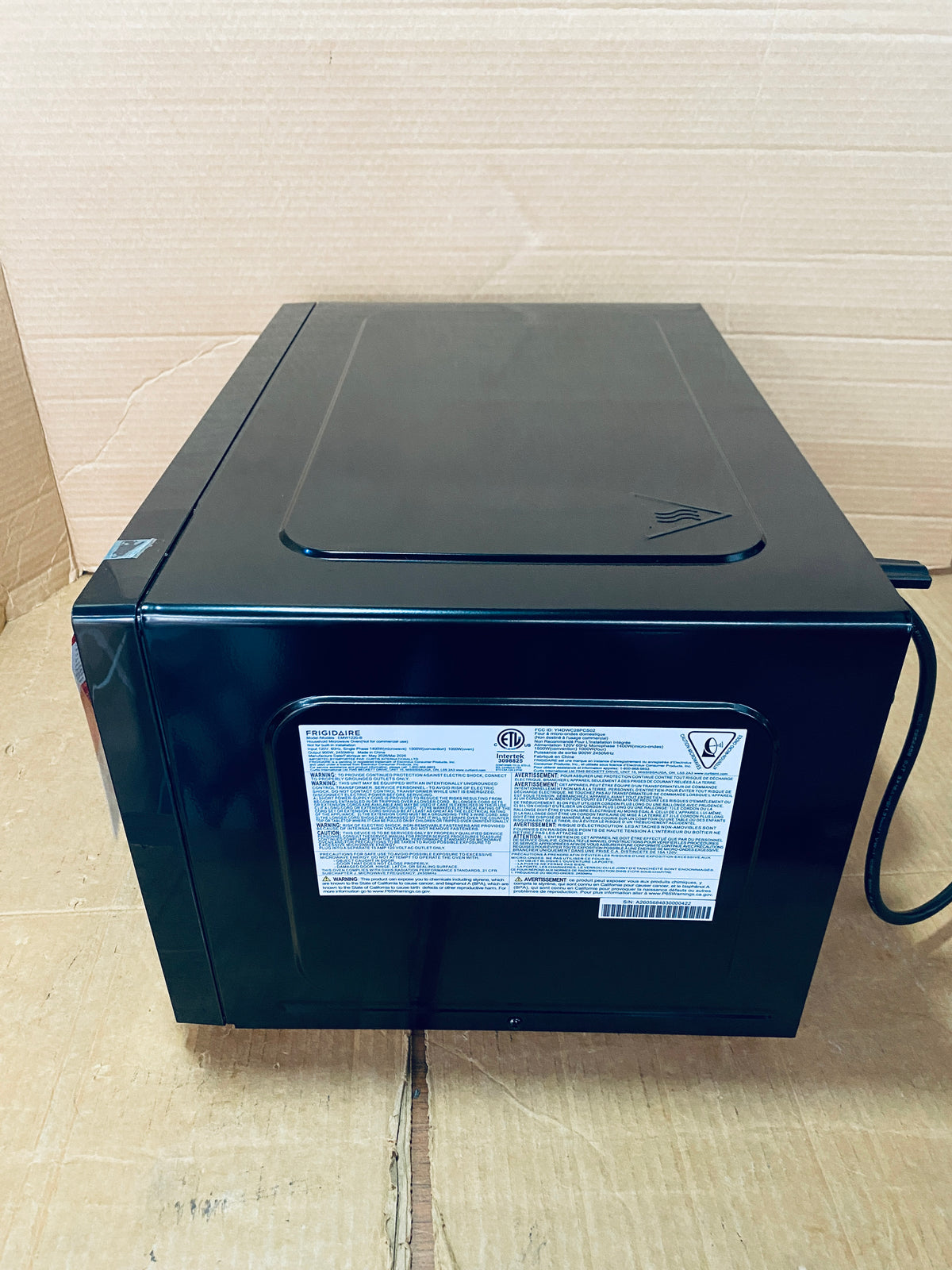 New Other FRIGIDAIRE 1.2 cu ft Microwave, Digital Air Fryer, Convection Oven