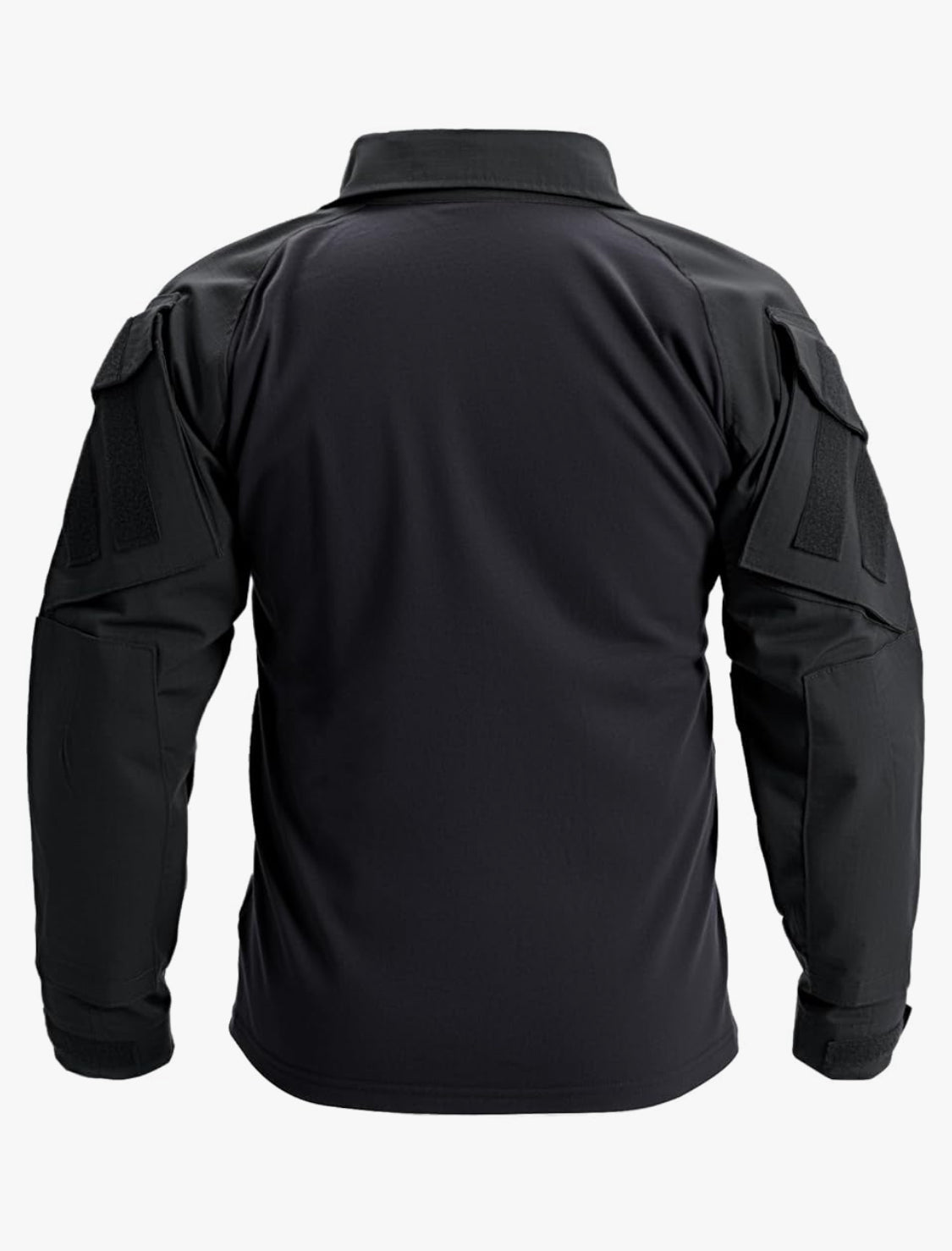 New IDOGEAR Men G3 Tactical Combat Long Sleeve Shirt With Elbow Pads, Black