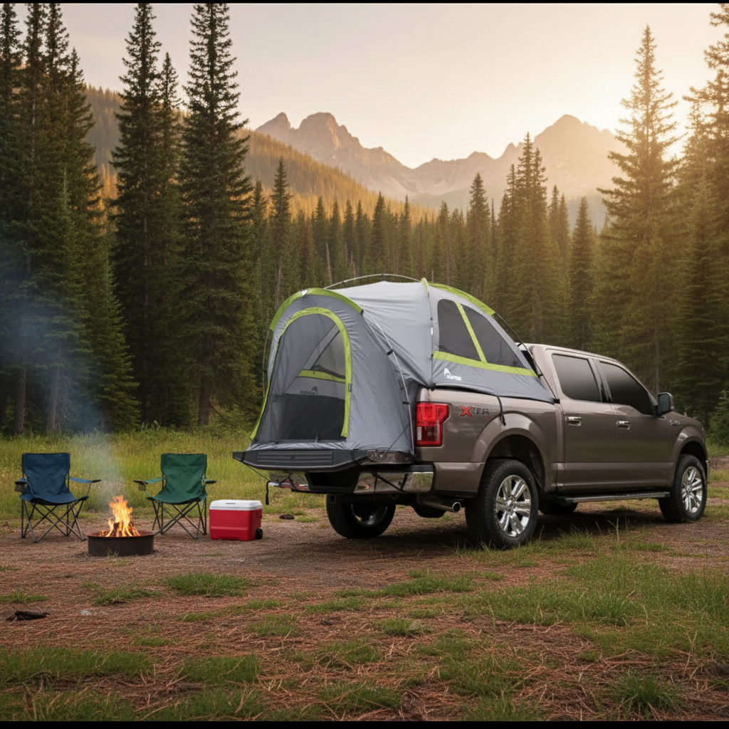 Napier Backroadz Compact Regular Bed 2 Person Truck Tent For 6.0’-6.3’ Bed