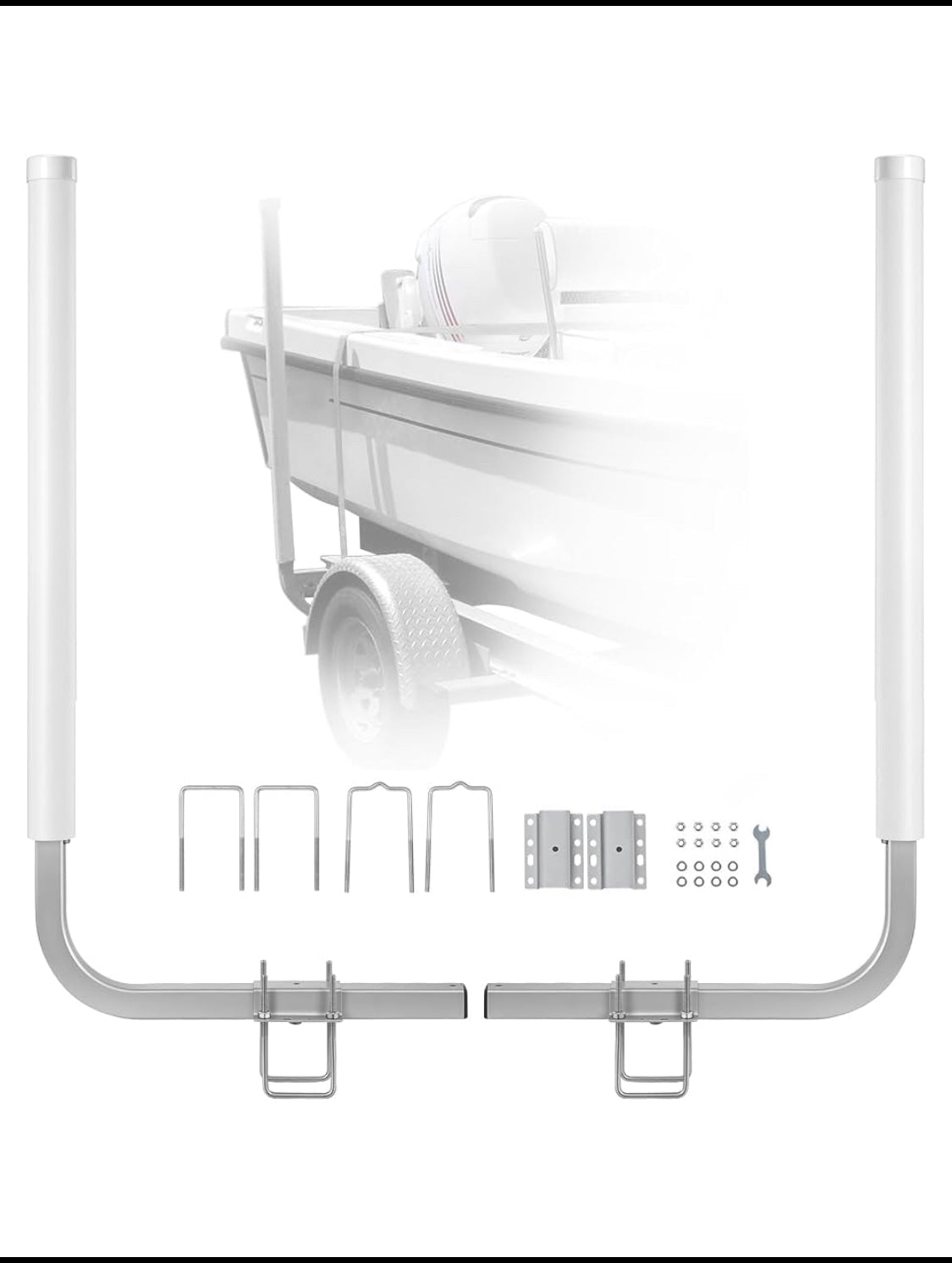 New Other VEVOR 16.7"- 60″ Adjustable Boat Trailer Guide Poles