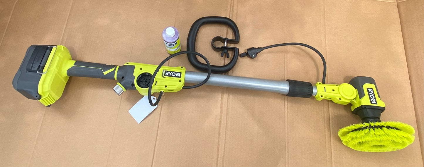 New Other Ryobi ONE+ 18V Cordless Soap Dispensing Scrubber, Tool Only