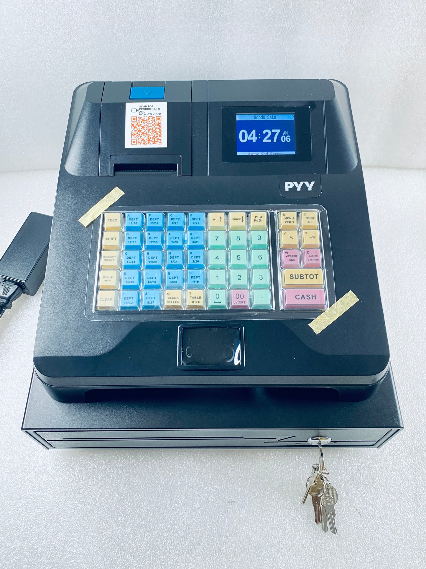 New Other PYY Electronic Commercial Keyed Cash Register For Small Businesses