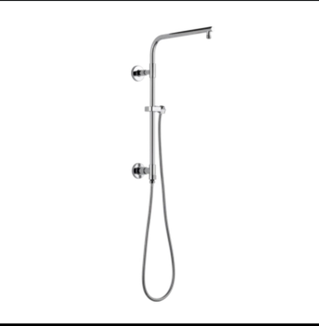 New Other Delta Universal Showering Emerge 18'' Round Shower Column, Nickel
