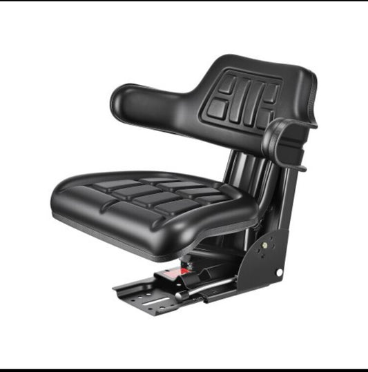 New Other VEVOR Universal Adjustable Forklift/Tractor Seat With Micro Switch