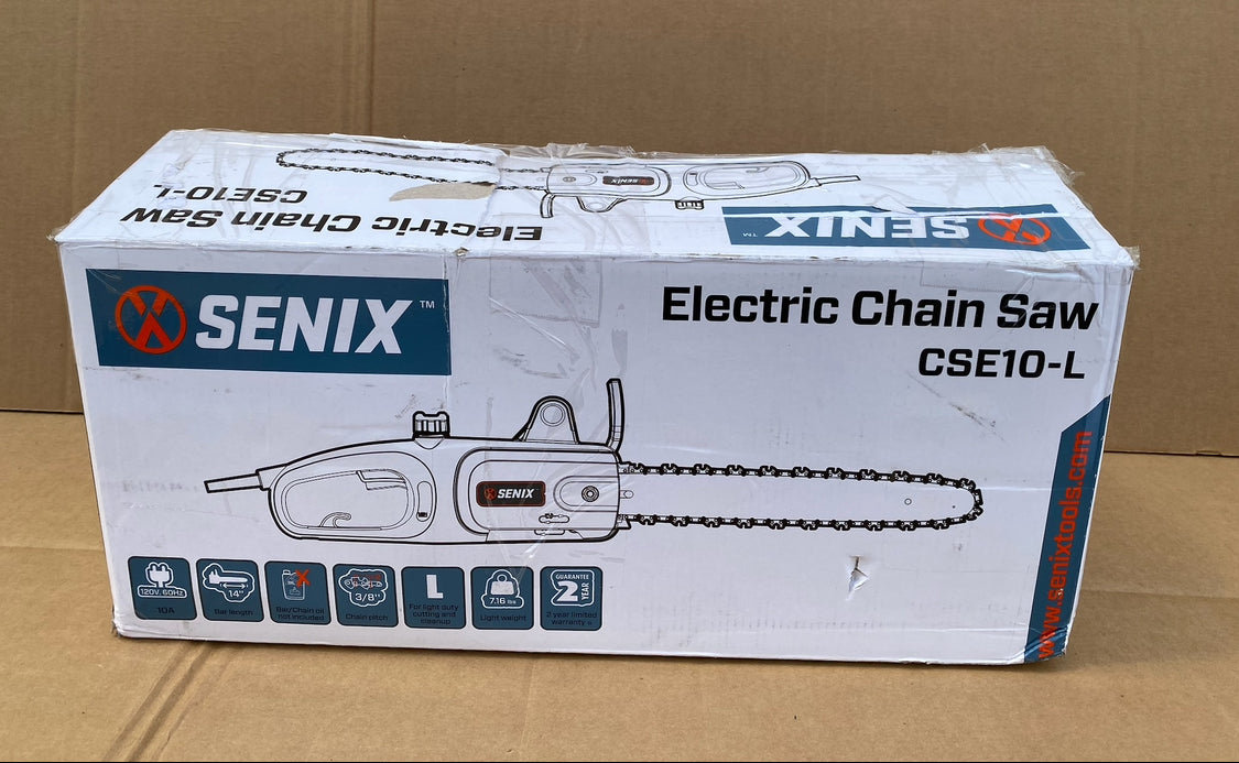 New Other SENIX 14” Corded 10 Amp 3/8 Chain Pitch Electric Chainsaw