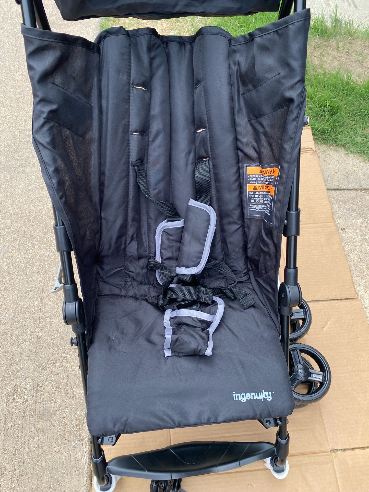 New Other Summer By Ingenuity 3D 44" Tall Mini Convenience Stroller, Black