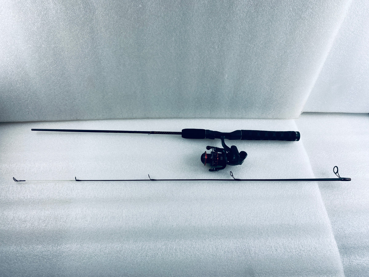 New Other Ugly Stik GX2 5' Light Spinning Combo, Black/Red
