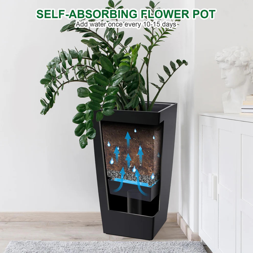 Set Of 2 – New Other Garvee 30" Planters With Level Monitor & Automatic Watering