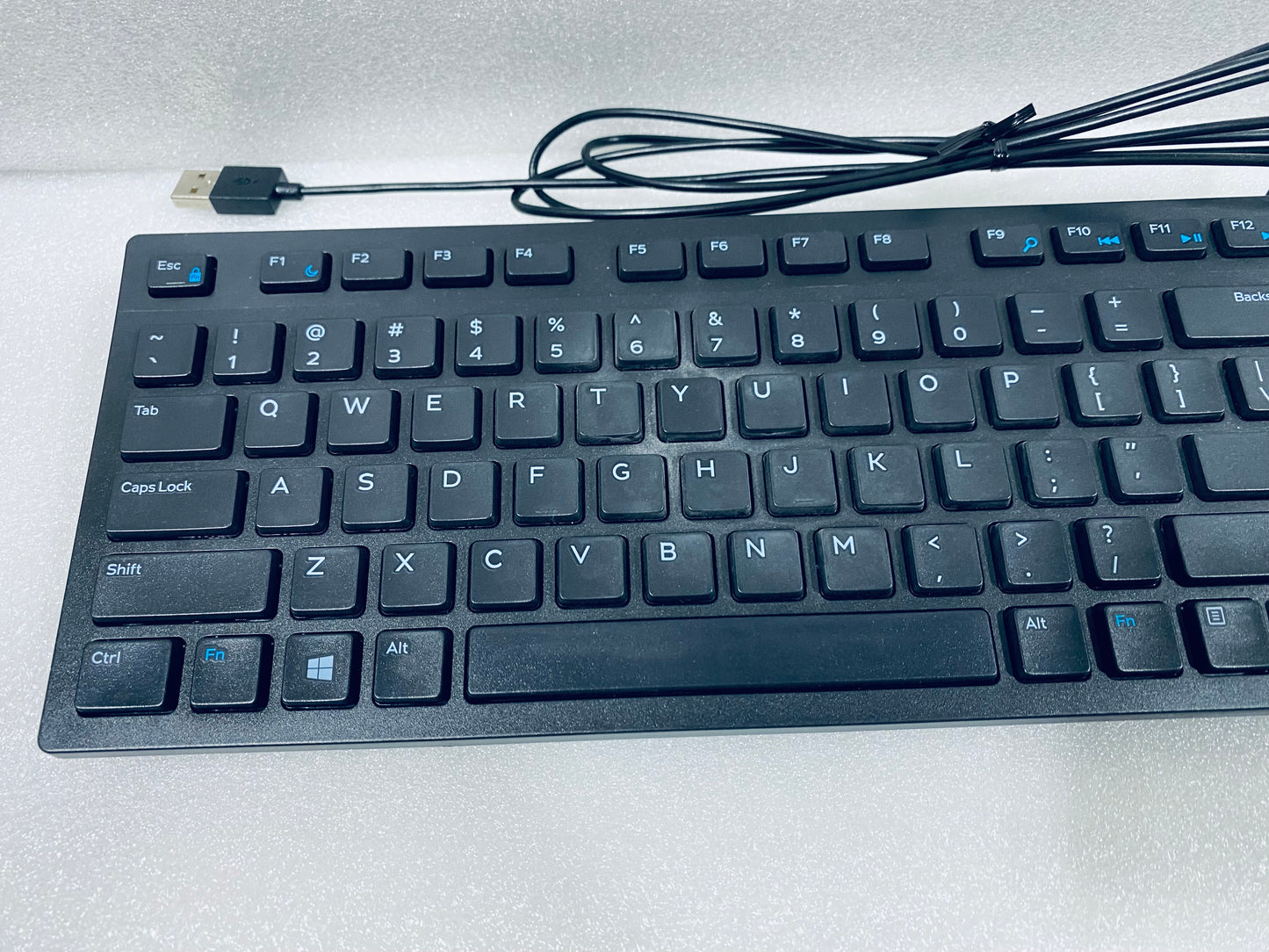 #92 - New Other - Dell Slim Black USB Keyboard, CN-0N6R8G-71581 - (AS SHOWN)