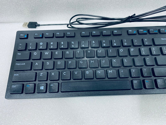 #92 - New Other - Dell Slim Black USB Keyboard, CN-0N6R8G-71581 - (AS SHOWN)