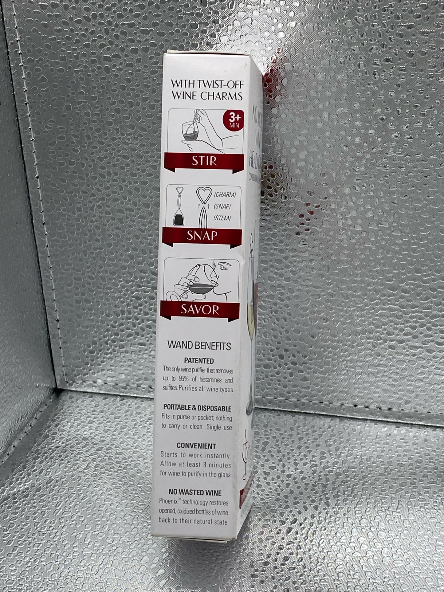Set Of 4-New PureWine The Wand Wine Filters, Removes Histamines & Sulfites