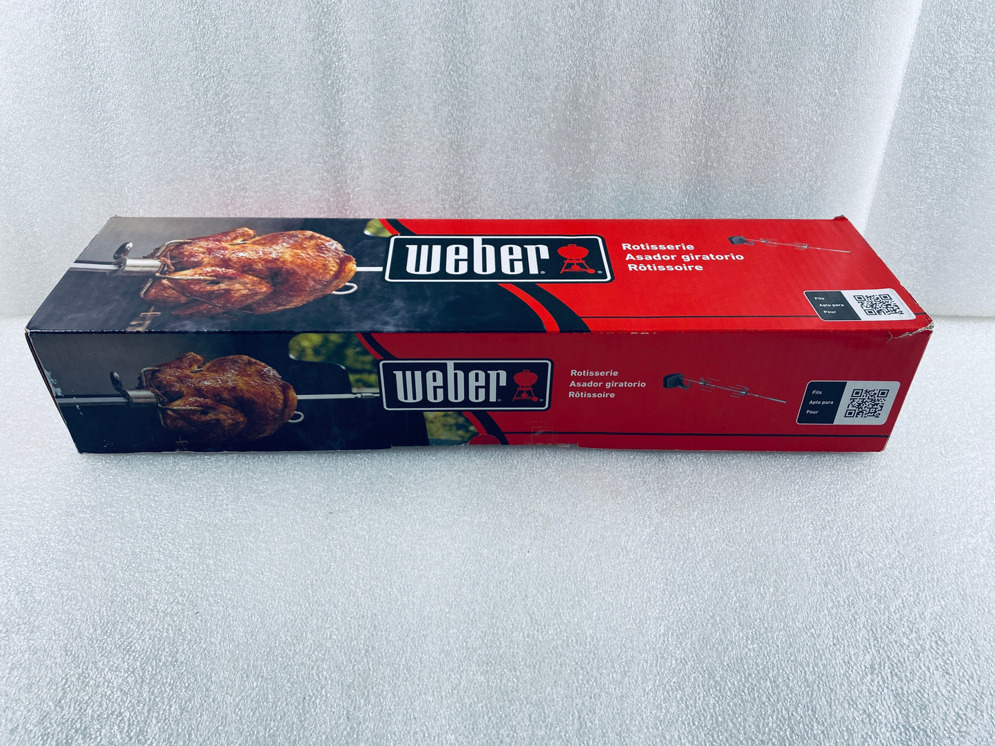Weber 24" Rotisserie With Electric Motor For Spirit And Searwood Grills