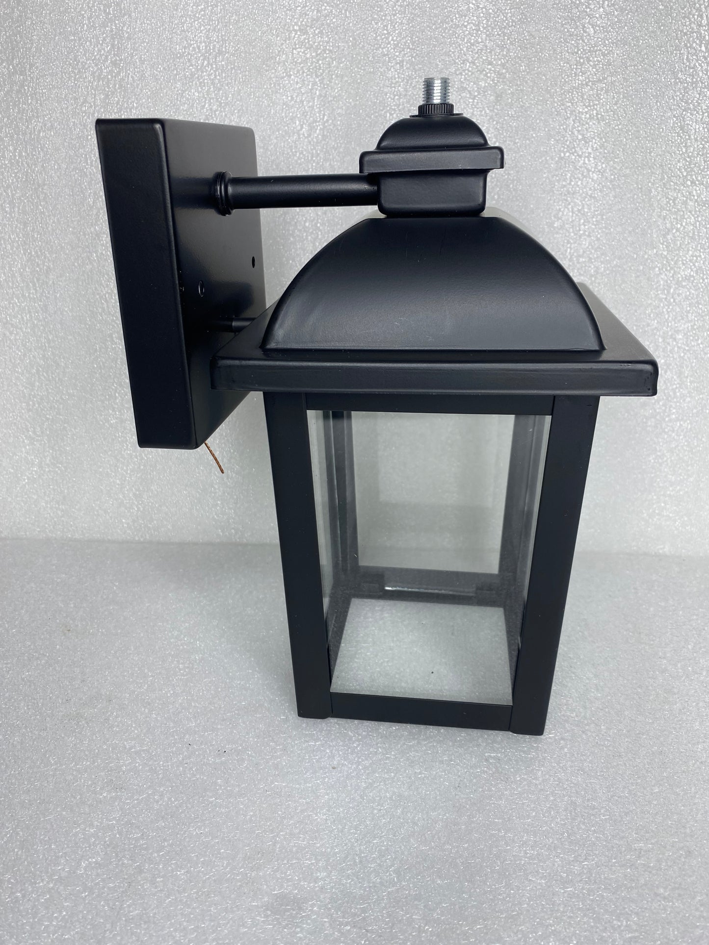 new Other-allen + roth Belford 11.4” H Hardwired Outdoor Wall Light, Matte Black