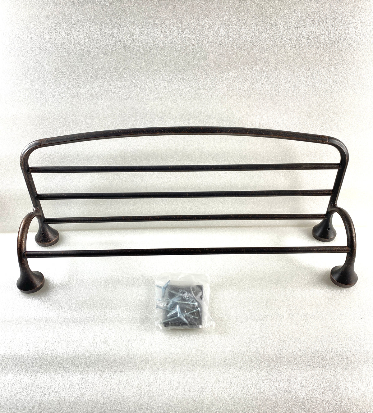 New Open Box Moen Eva Bathroom Hotel Towel Shelf, Oil-Rubbed Bronze