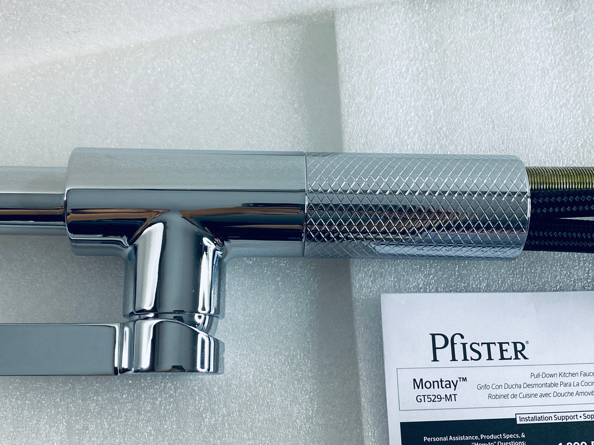 New Other Pfister 1-Handle Pull-Down Kitchen Faucet, Polished Chrome