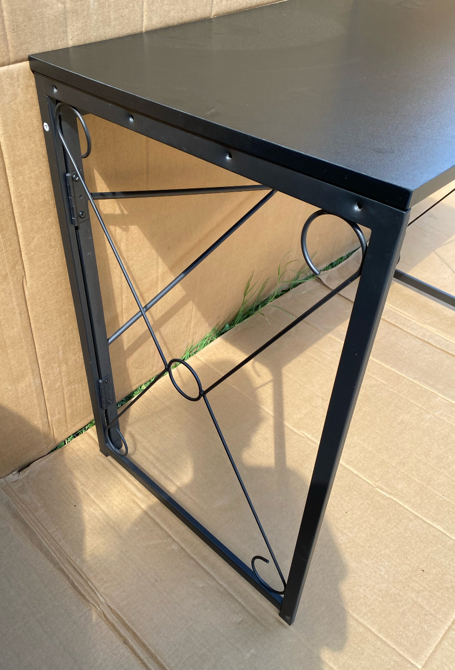 VECELO 39” Folding/Writing Desk, Black