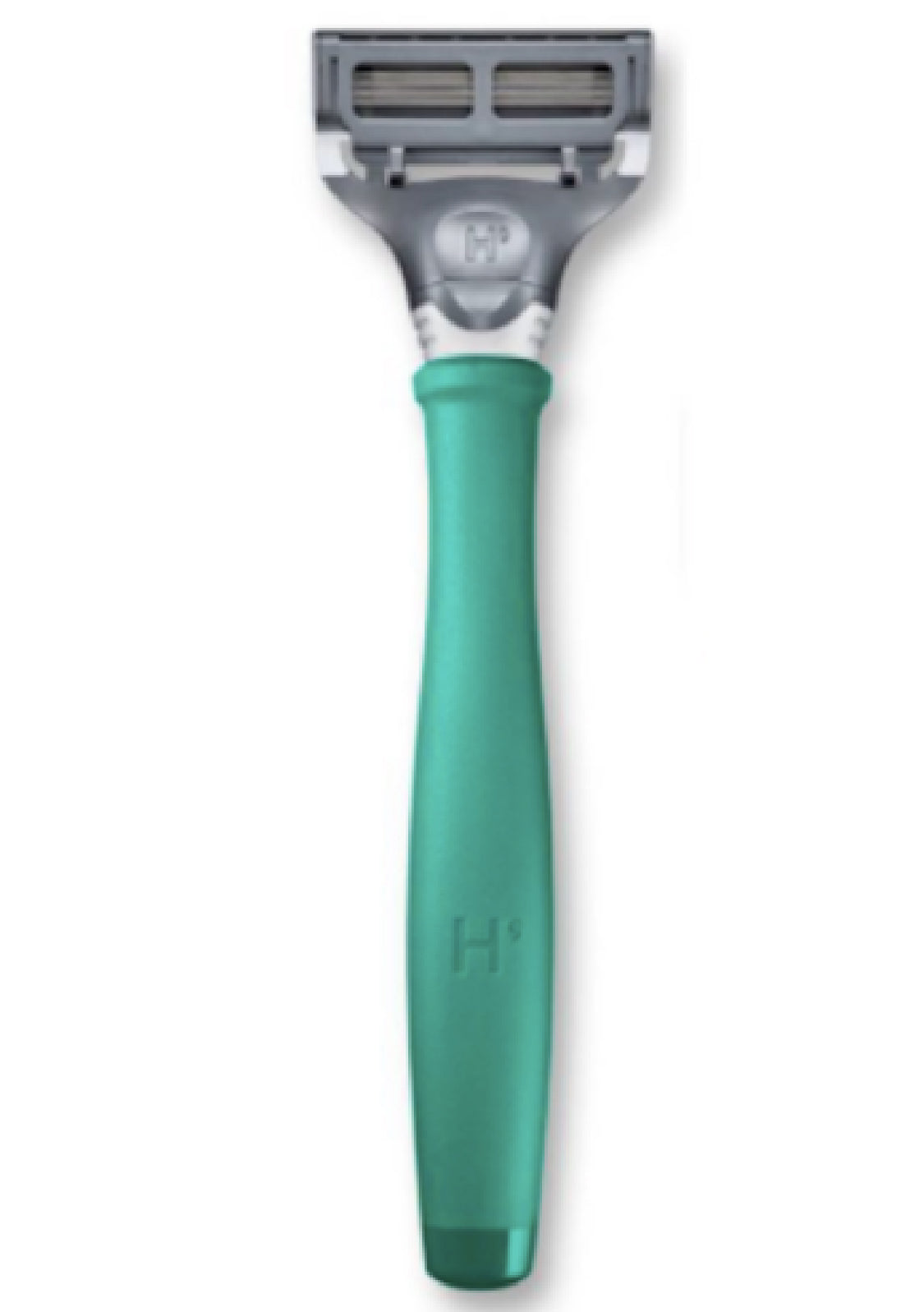 new - HARRY'S TROPICAL GREEN Razor Handle + 2 / 5-Blade Cartridges