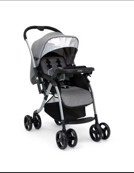 New Other Delta Children Jeep Unlimited Reversible Handle Stroller W/ 7” Wheels