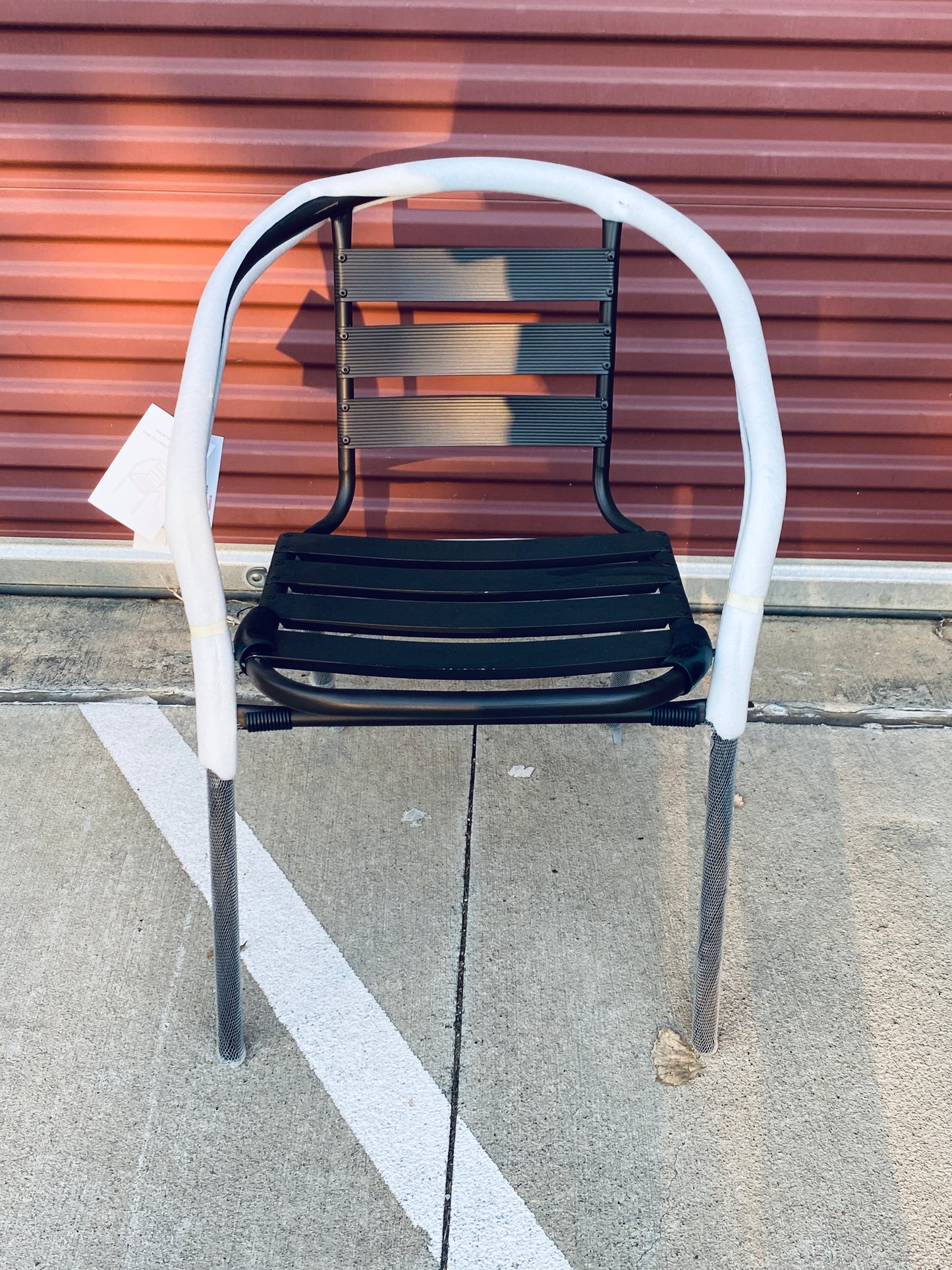 Set Of 4-New Other Flash Furniture Lila Bronze Metal Restaurant Stackable Chairs