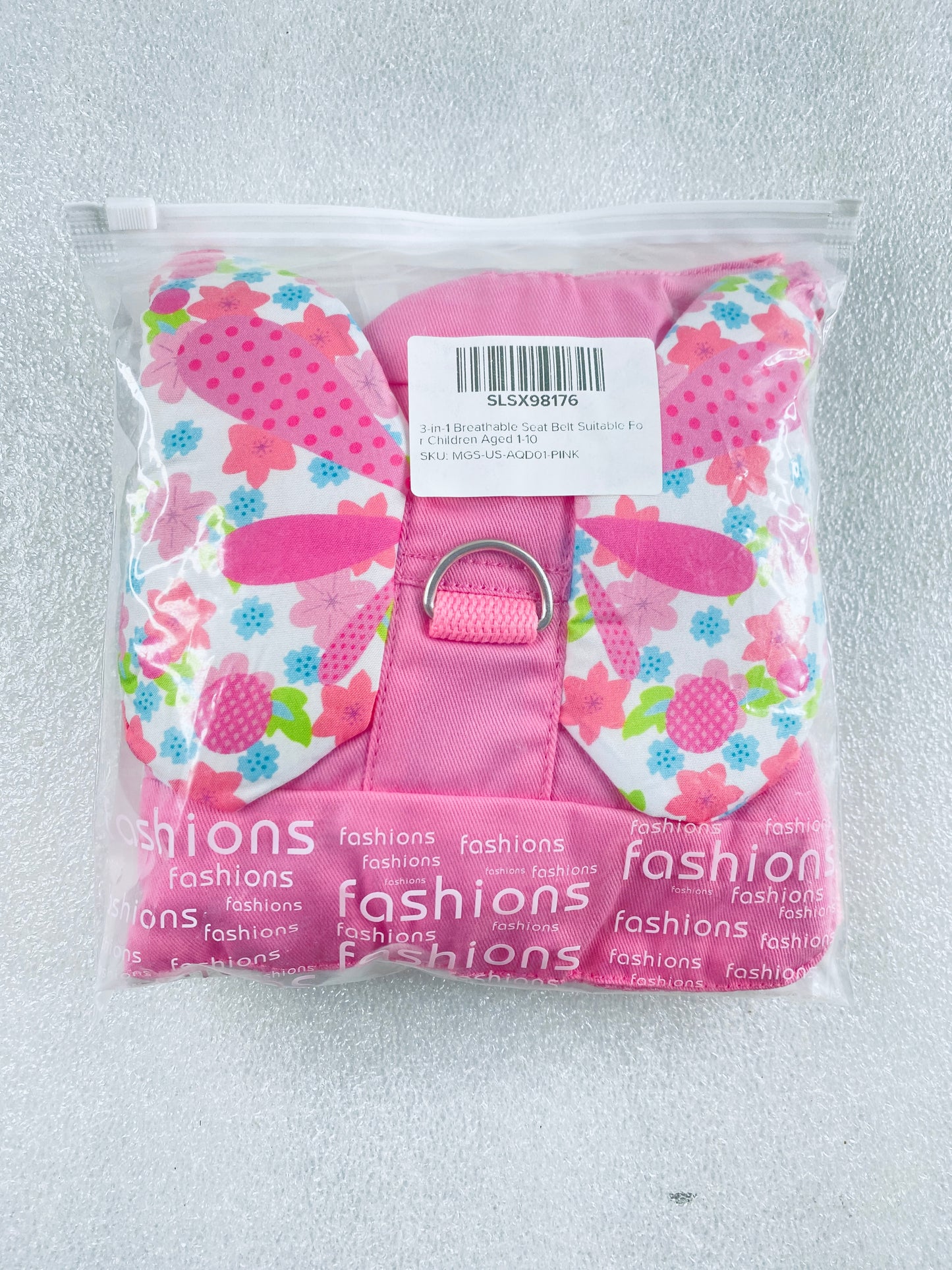 New Accmor 3 in 1 Light Pink Toddler Harness Leash & Anti Lost Wrist Link
