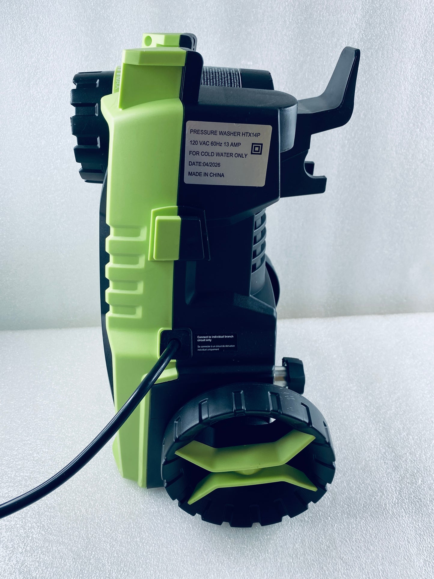 Imdot 5000PSI 3.9GPM Electric Pressure Washer W/ Foam Cannon & 4 Nozzles, Green
