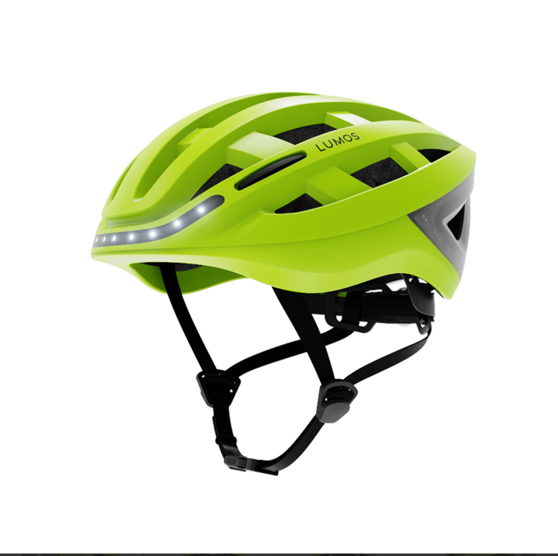 New Other Lumos Kickstart II M/L Electric Lime Smart Bike Helmet With Remote
