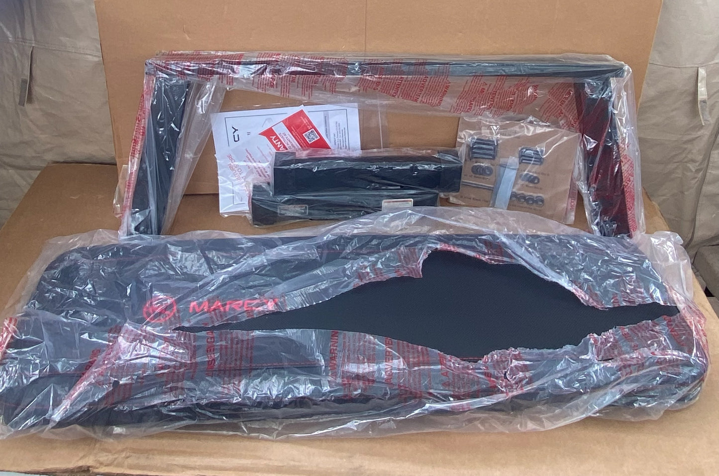 New Marcy Black Utility Flat Bench With 300 lb. Weight Capacity