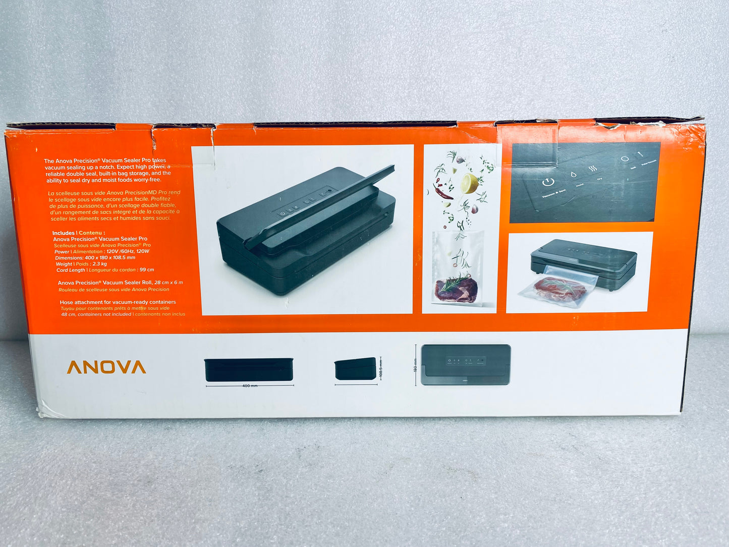 Anova Black Precision Vacuum Sealer Pro