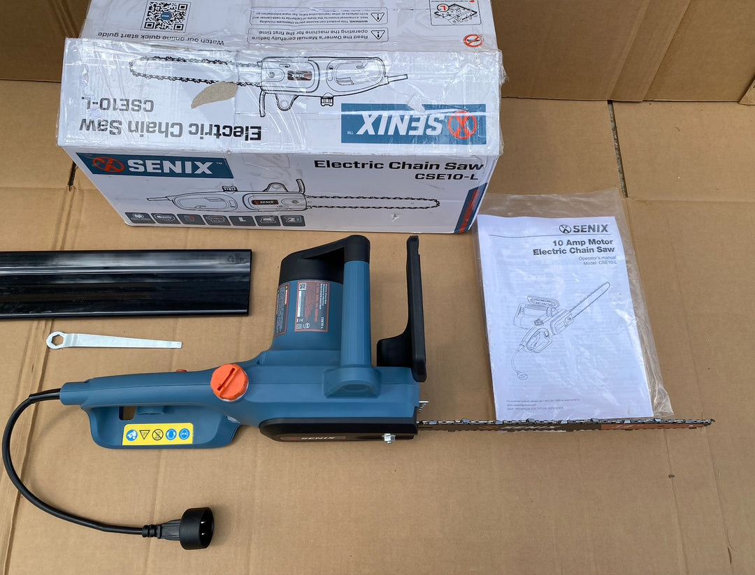 New Other SENIX 14” Corded 10 Amp 3/8 Chain Pitch Electric Chainsaw