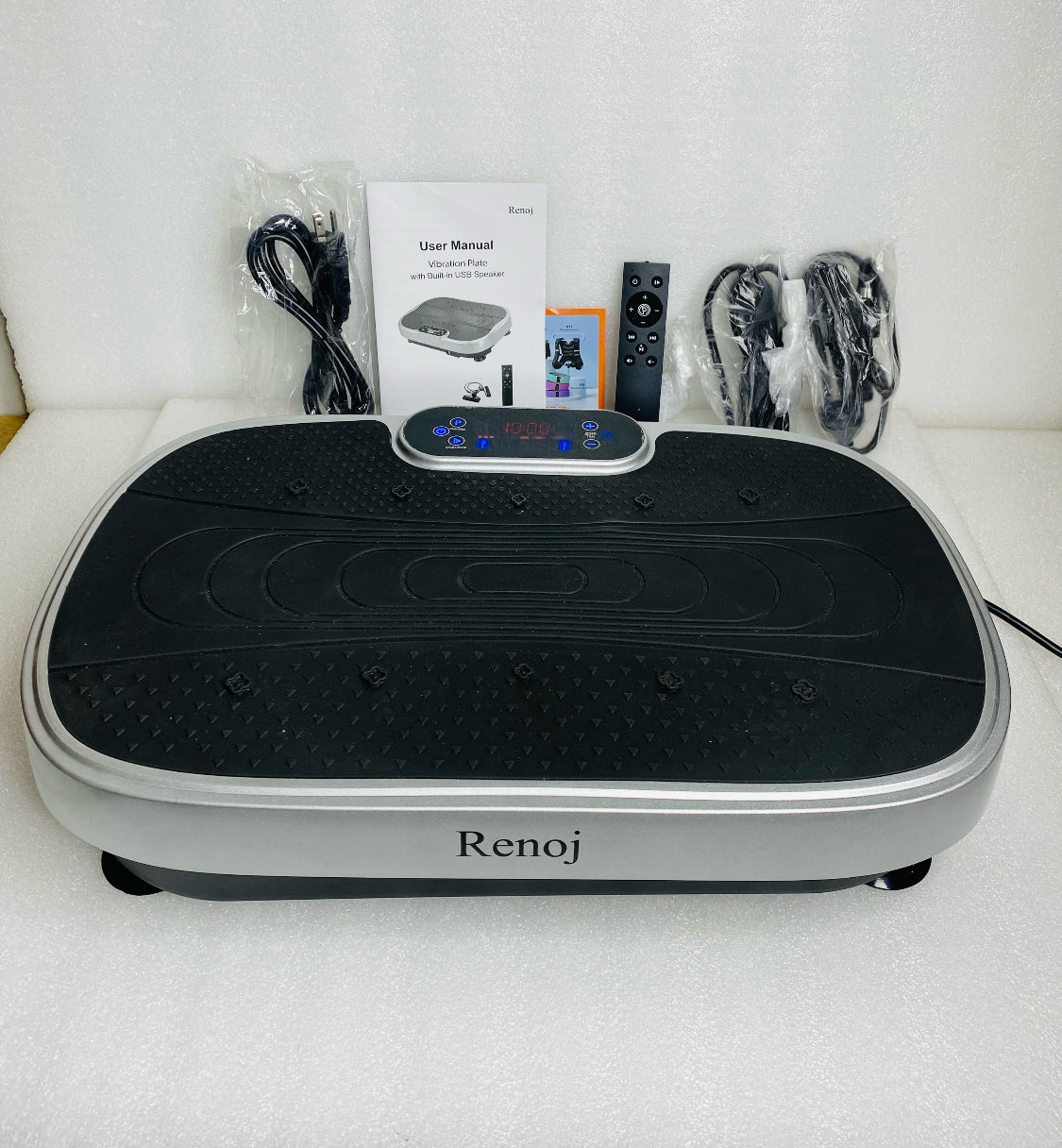New Other Renoj Whole Body Vibration Platform W/ Bluetooth Speaker & LED Display