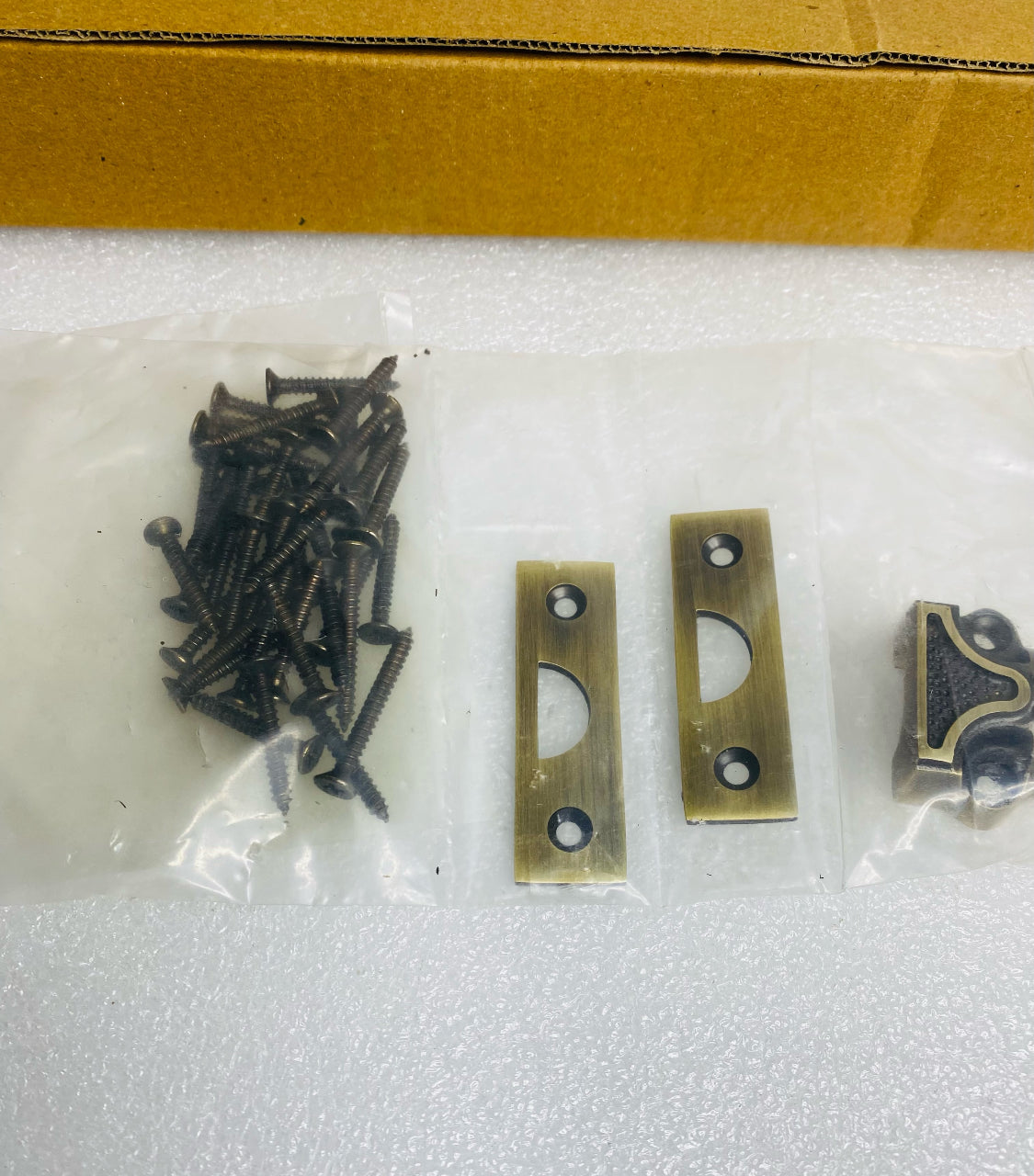 New Signature Hardware Corabel Brass Window Cremone Bolt, Antique Brass
