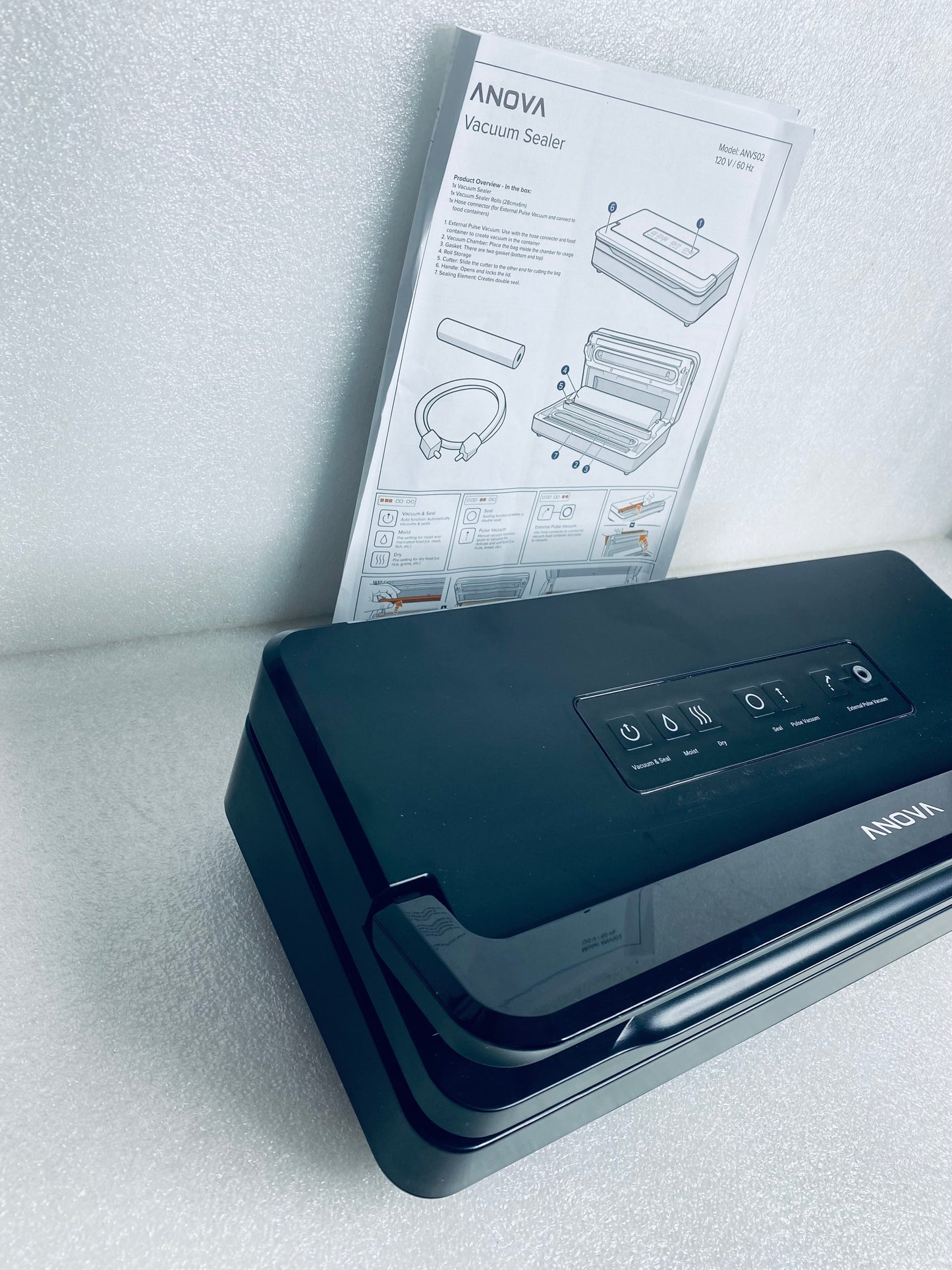 Anova Black Precision Vacuum Sealer Pro