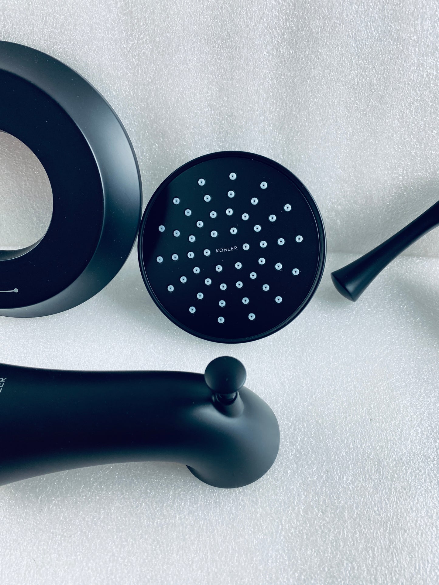 New Other Kohler Buckley Rite-Temp Bath & Shower Trim Kit, 2.5 gpm, Matte Black