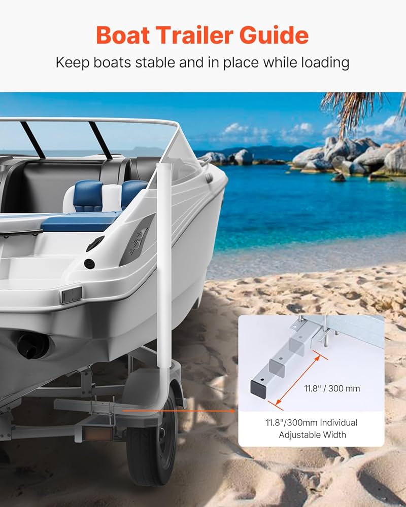 New Other VEVOR 16.7"- 60″ Adjustable Boat Trailer Guide Poles