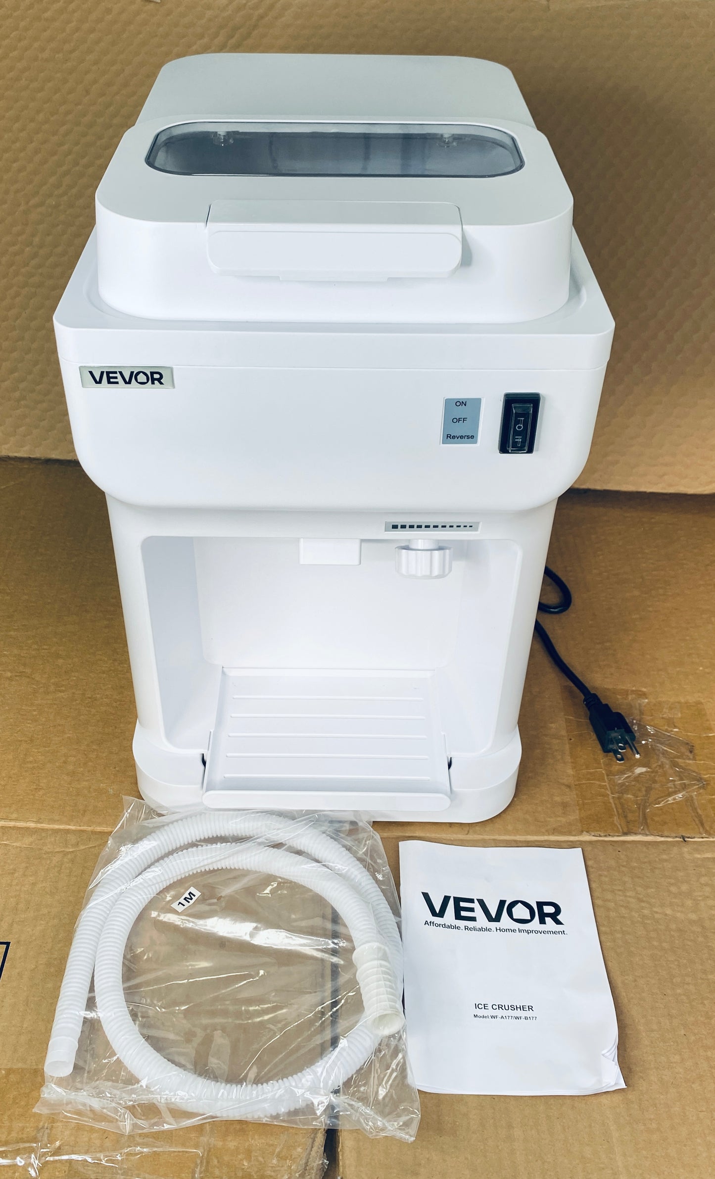 New Other VEVOR  Ice Shaver/Crusher 220lbs Per Hour Electric Snow Cone Maker