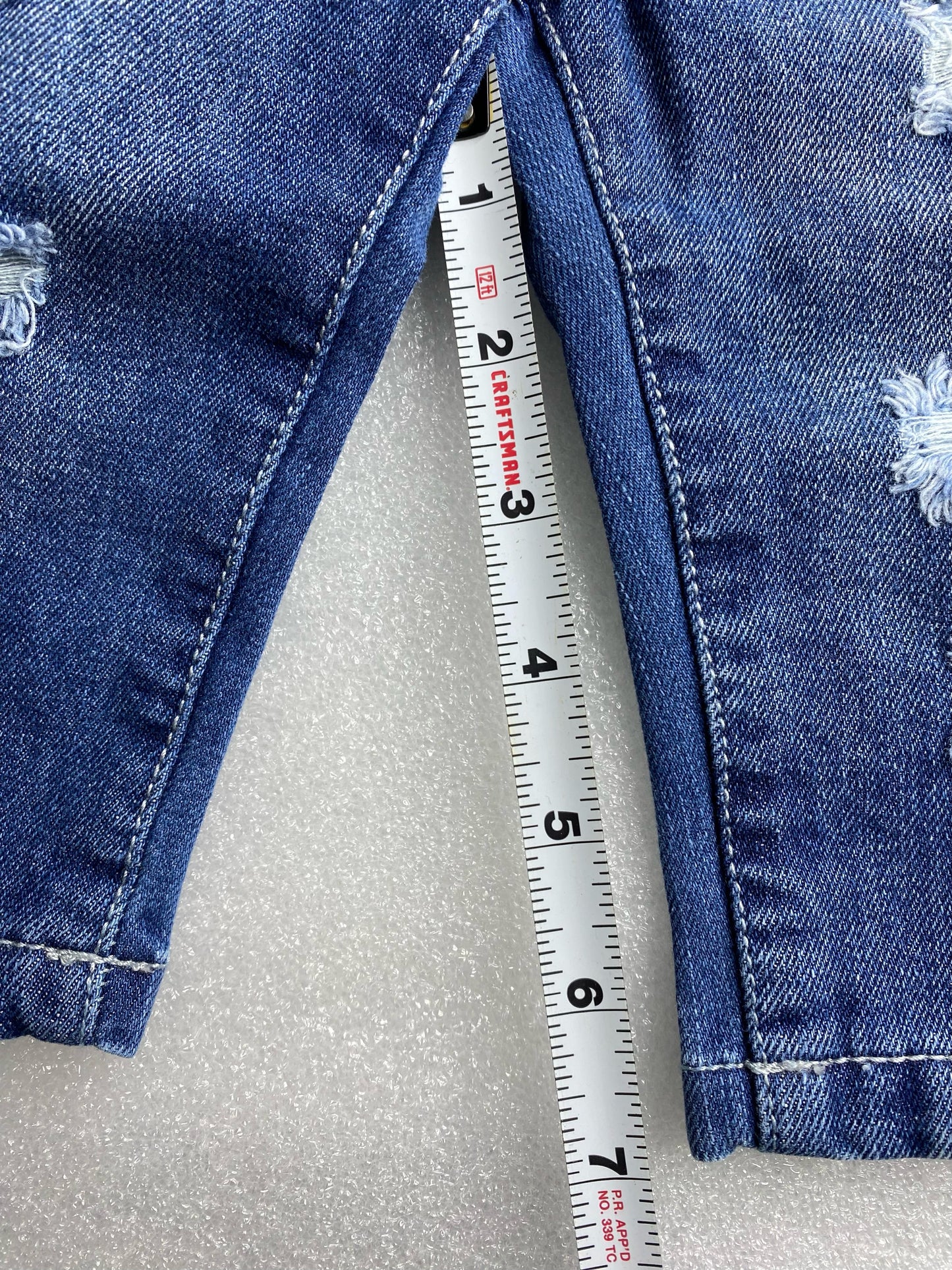 New Kidscool Space Size 12-18 M Baby Overall Small Bib Pocket Denim Workwear