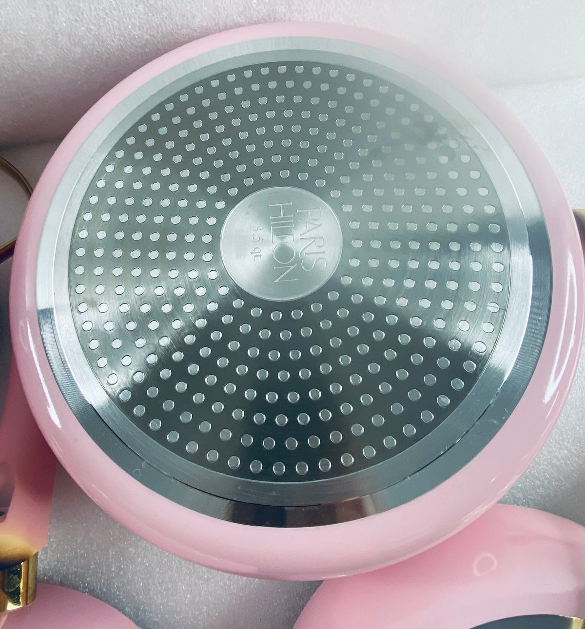 New Other Paris Hilton 12-Pc Pink Epic Nonstick Pots & Pans Cookware Set W/Lids